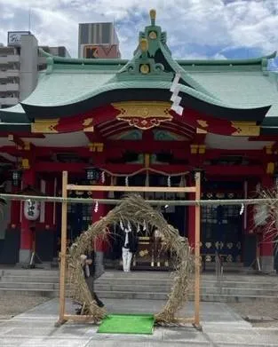 昨日（6月30日）は夏越大祓です。